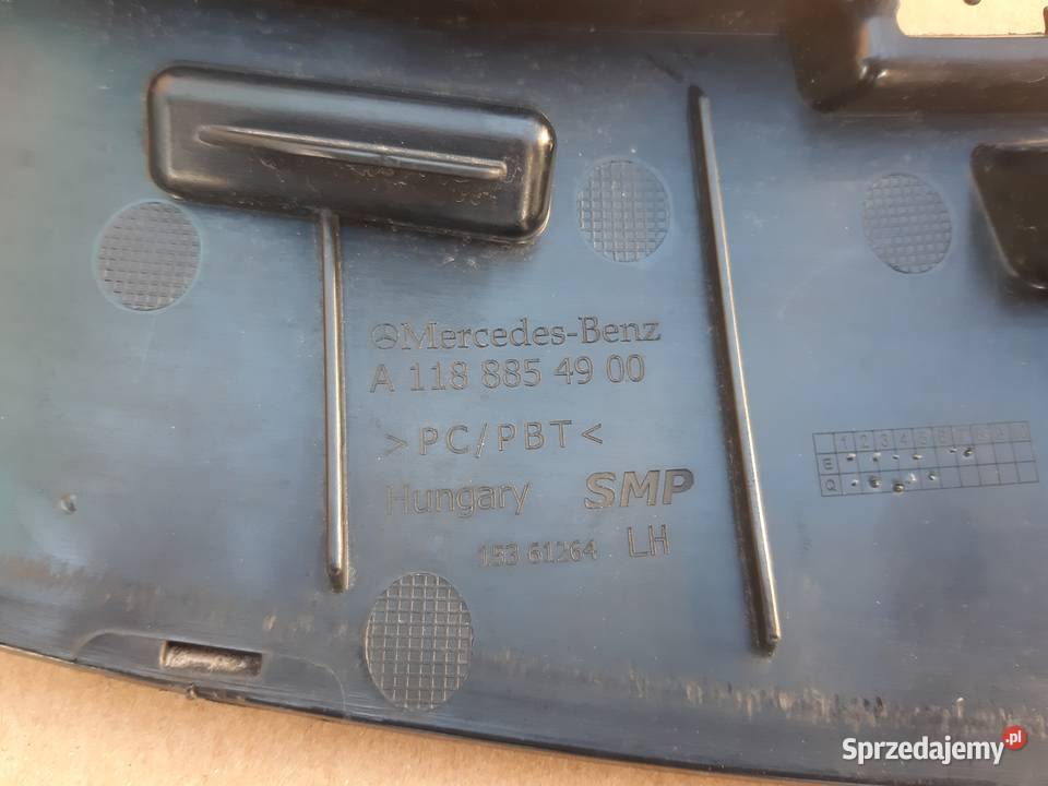 MERCEDES CLA W118 LEWY GÓRNY WSPORNIK ZDERZAKA Trzciel