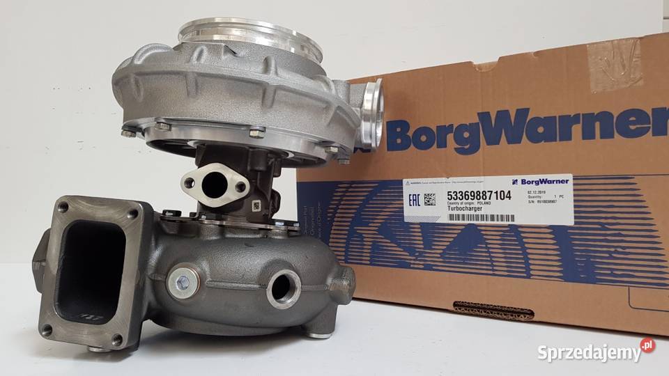 Nowa turbosprężarka firmy BorgWarner KKK ciężarowe Siedlce