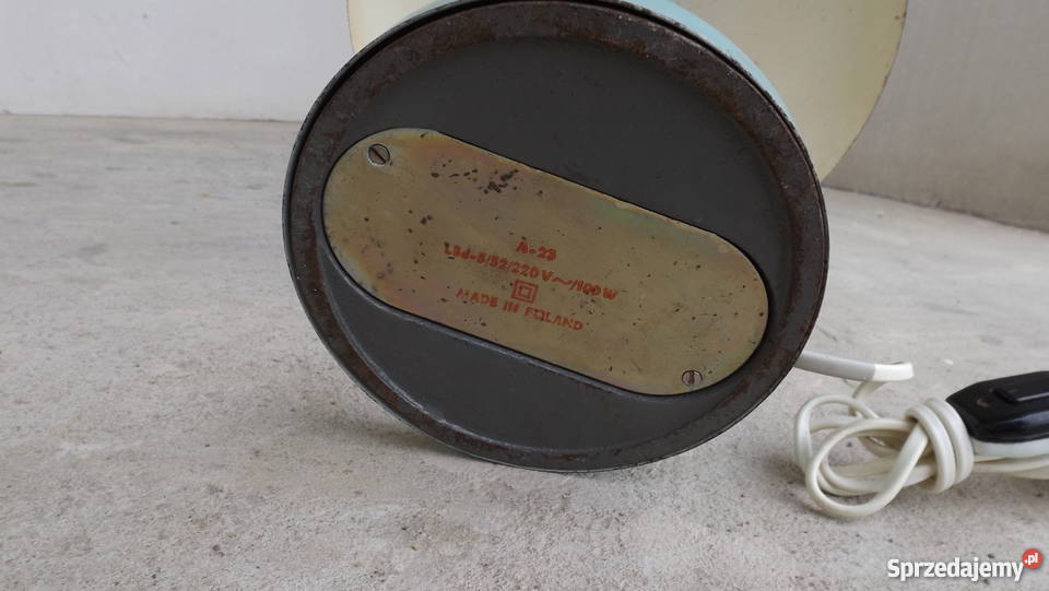 Kultowa lampa Grzybek PRL Duża Lata 60 Grodziczno