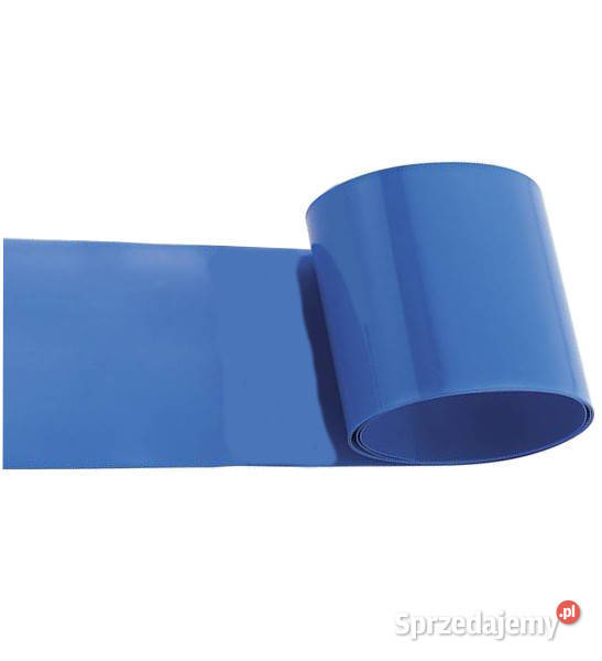 koszulka termokurczliwa 130mm 1m niebieska rurka Wyszków