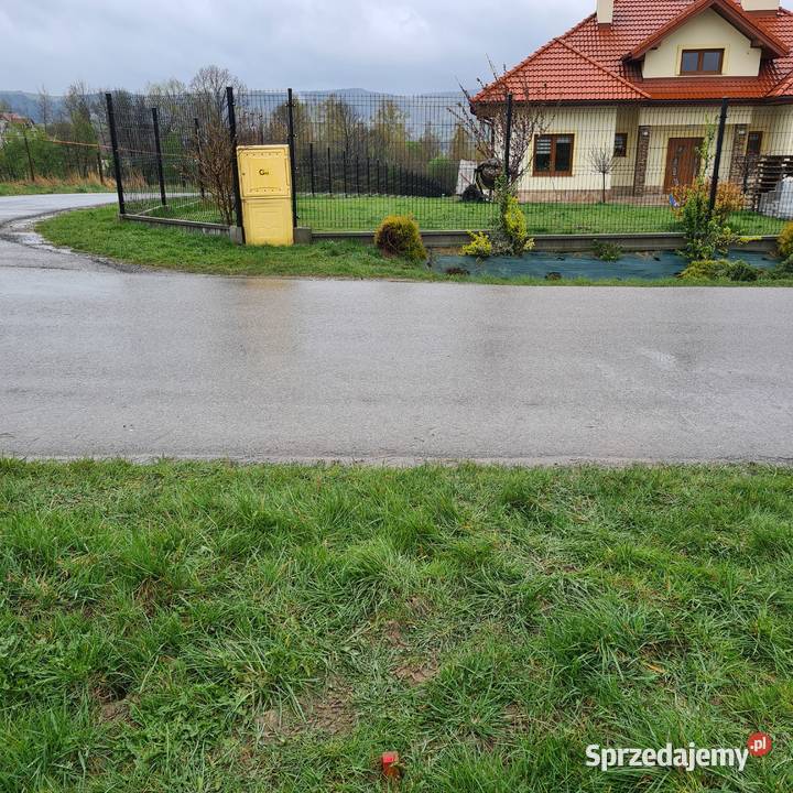 Beskid Wyspowy SŁOPNICE działka bud 1110 m mpzp Słopnice