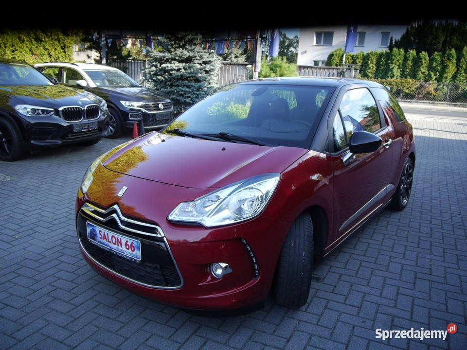 Citroen DS3 16d Ledy Stan Idealny100bezwypadkowy ASR (kontrola trakcji) śląskie Częstochowa