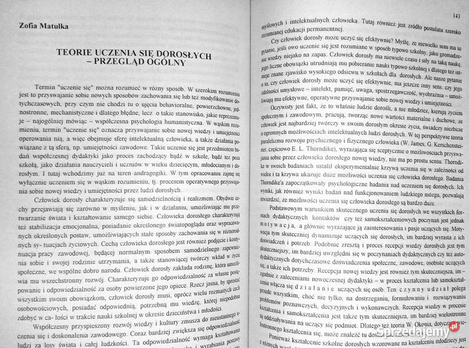 Problemy i dylematy andragogiki Mieczysław Chełm