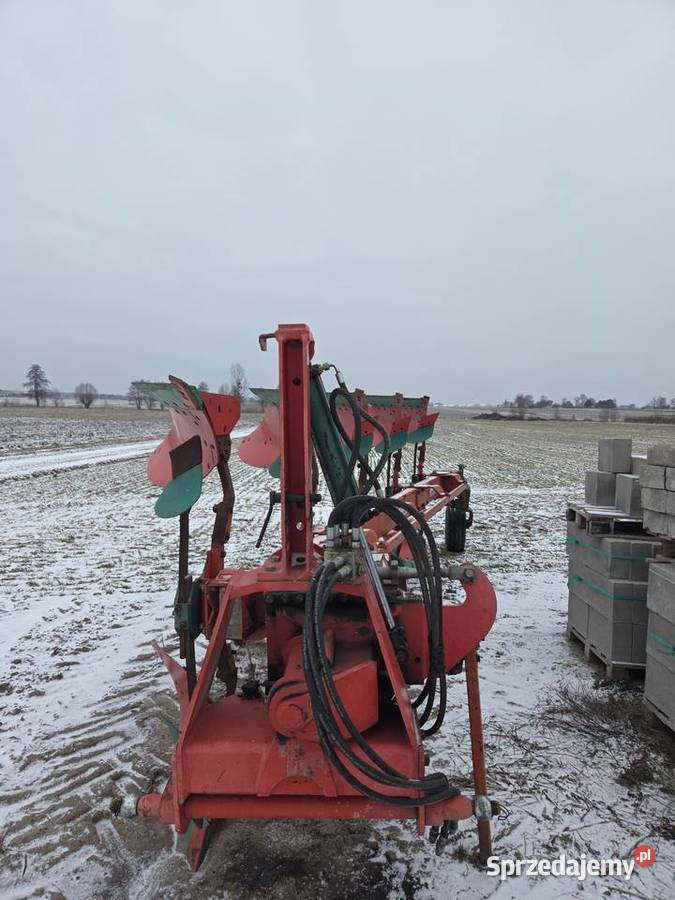 Pług obrotowy 5 skibowy kverneland vario overum wielkopolskie sprzedam
