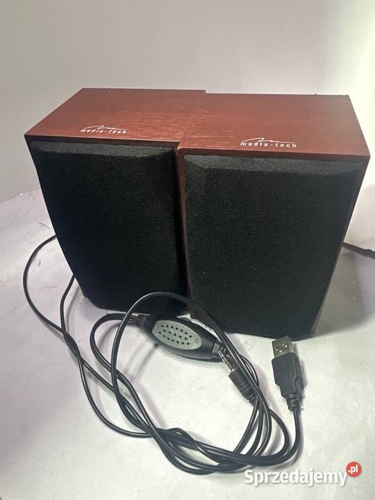 ZESTAW GŁOŚNIKÓW KOMPUTEROWYCH MEDIATECH W00DX Pozostałe Gliwice sprzedam