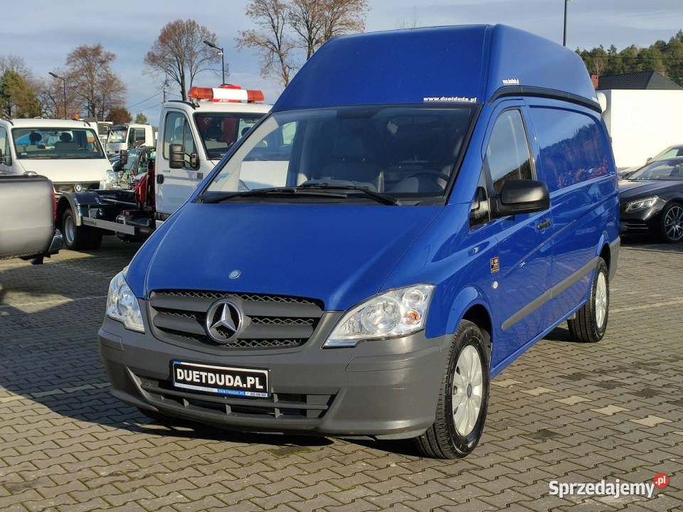 Mercedes Vito 639 Podwyższony 136 Stan UNIKAT klimatyzacja Widełki