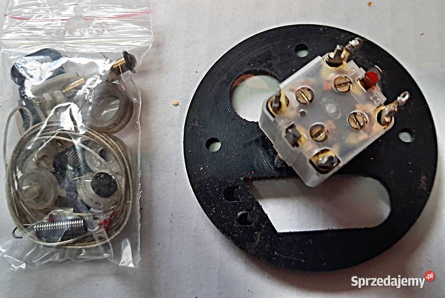 Kondensator strojeniowy z kołem linką do