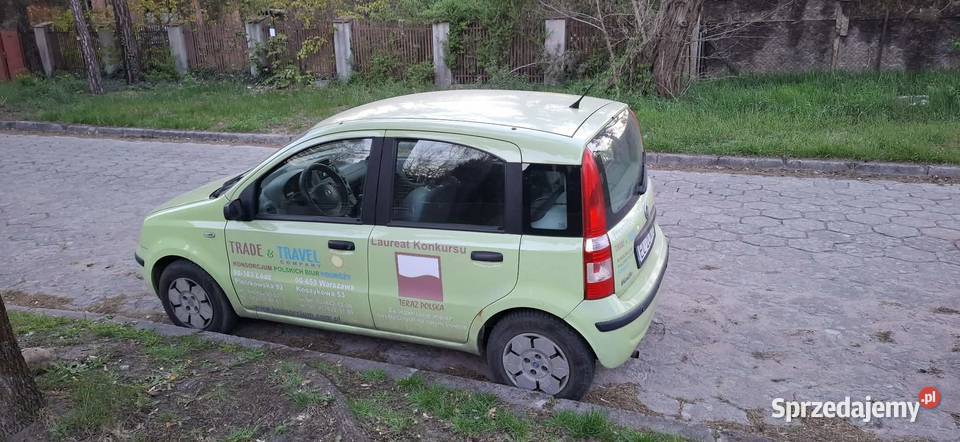 Fiat Panda II 11 2004r Benzynka 54KM Łódź