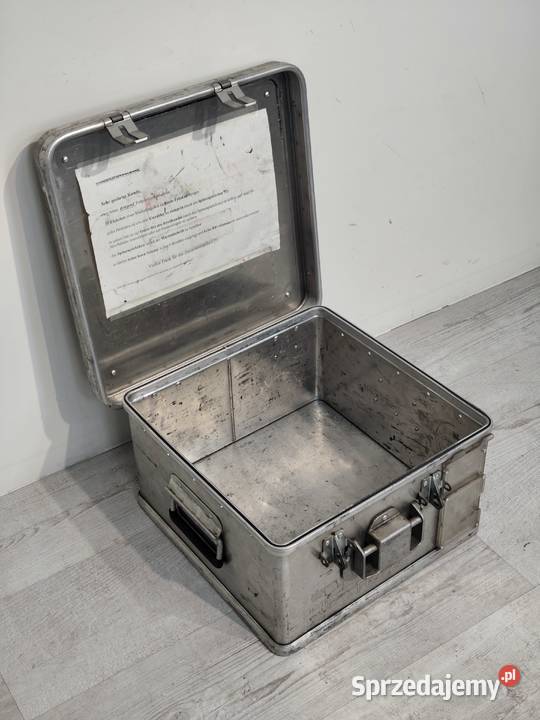 Aluminiowa Skrzynia Ważności DETTE BBKA ZB Poddębice