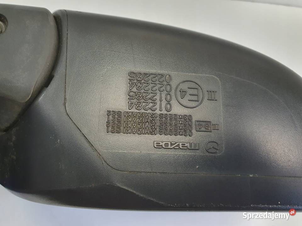 LUSTERKO Mazda5 Mazda 5 Premacy II 0510r LEWE Lusterka zewnętrzne Rudka