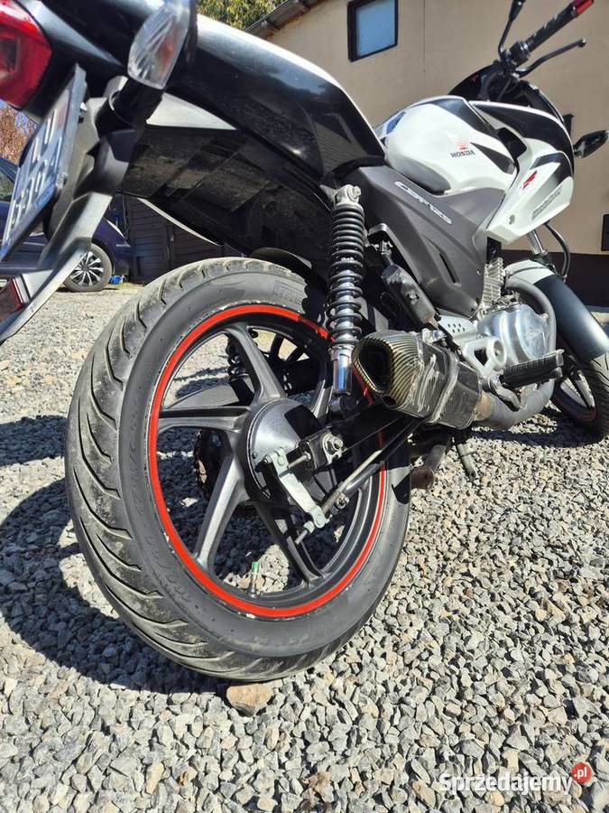 Honda CBF 125 2010r łańcuch Lublin