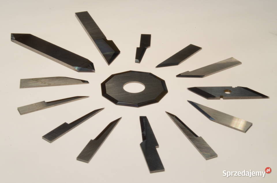 Ostrzenie noży noże do ploterów tnących