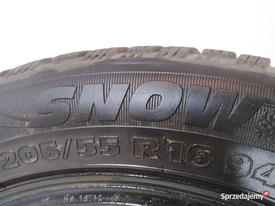 4x OPONA ZIMOWA KORMORAN SNOW 20555R16 3121 656 świętokrzyskie sprzedam