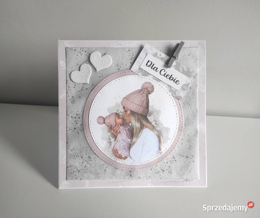 Kartka okolicznościowa ręcznie robiona Mamy łódzkie Łódź sprzedam