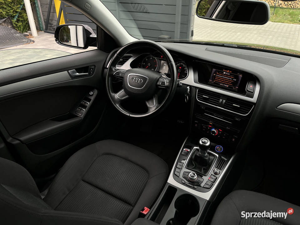 Audi A4 B8 2012r Lift Manual 20TDI Avant Czarna kujawsko-pomorskie Toruń
