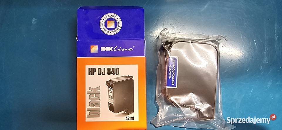 Tusz do drukarki HP DJ 840 czarny Drukarki i skanery opolskie Nysa sprzedam