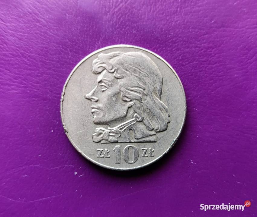 Moneta PRLu 10 ZŁOTYCH 1970 KOŚCIUSZKO Ładna 2 Numizmatyka Pruszków