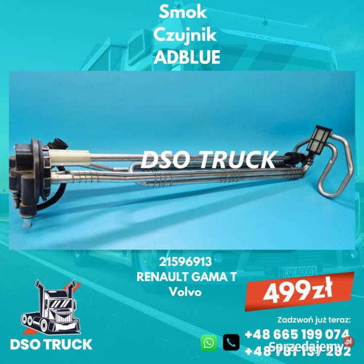 Smok Czujnik ADBLUE Plywak 21596913 RENAULT GAMA Zawichost sprzedam