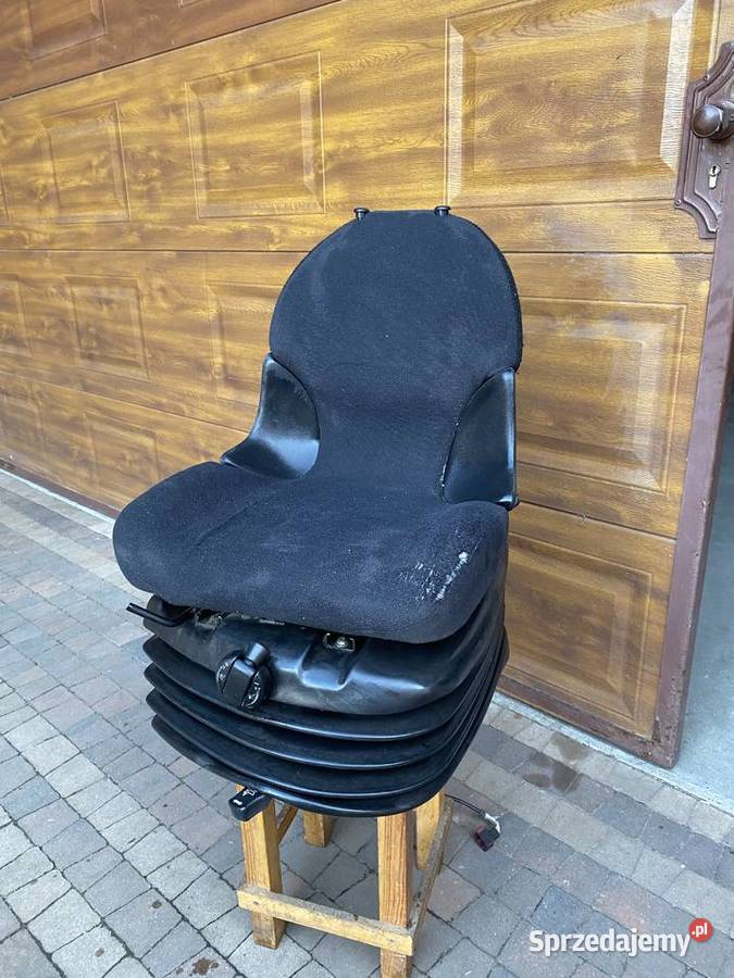 Fotel do traktora koparko ładowarki wysoki Brzeziny