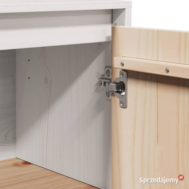 Szafka biała 60x34x75 lite drewno sosnowe mazowieckie Warszawa