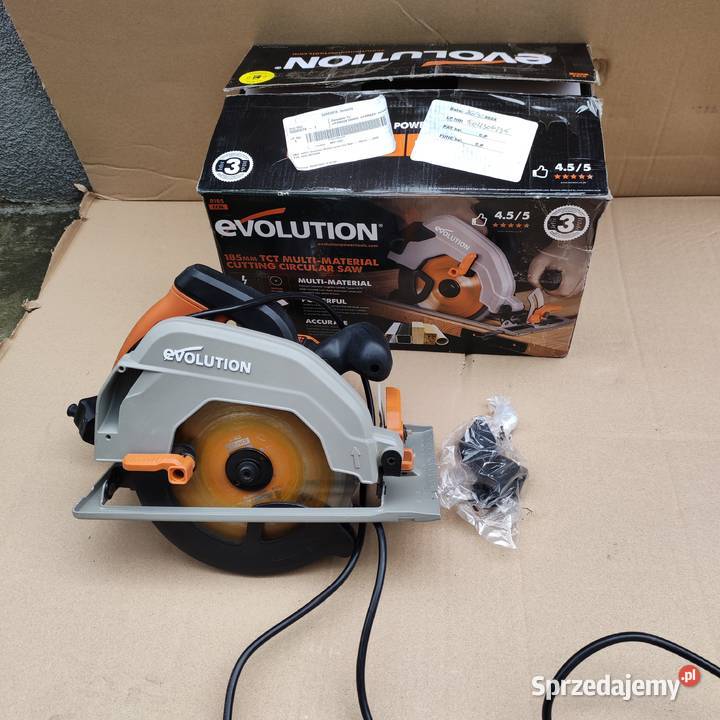 Piła tarczowa Evolution 1200 W 20 mm Piły, pilarki i wyrzynarki śląskie