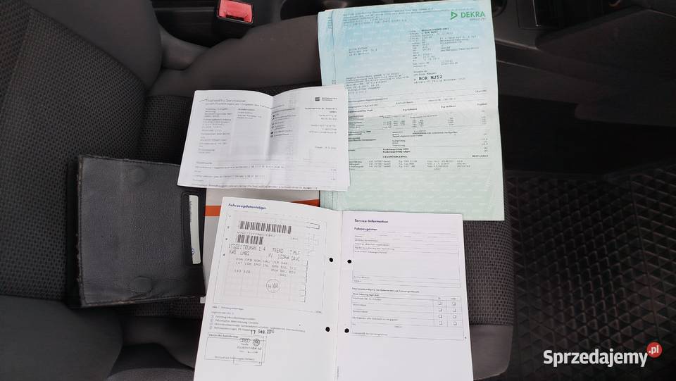 Vw Touran 14 TSI 140 7 Miejsc Pewny Przebieg pomorskie Bytów