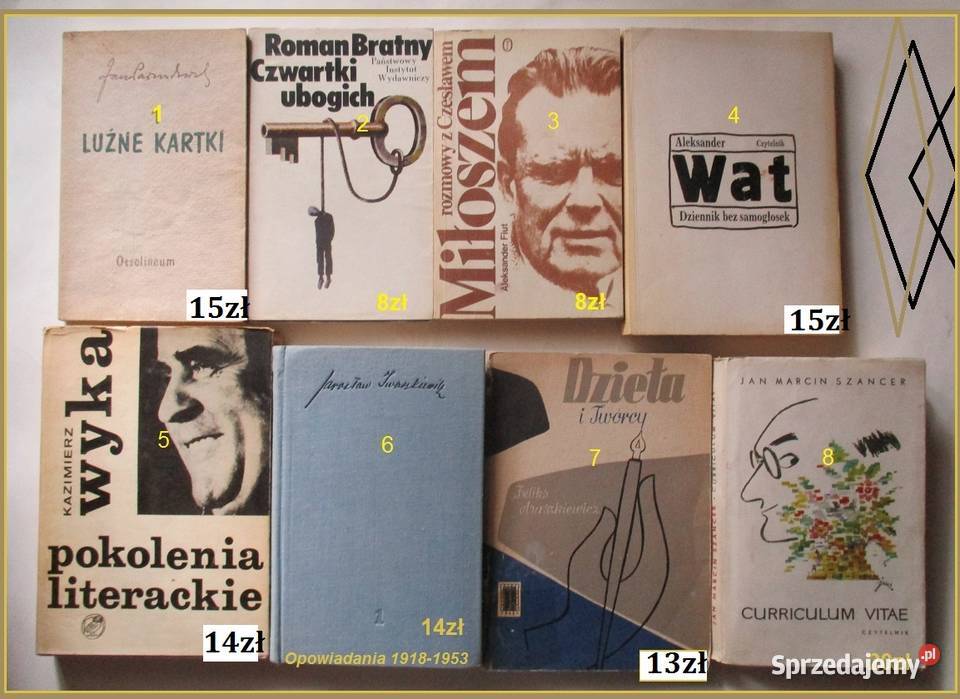 Kartki z kalendarza KMakuszyński Wańkowicz łódzkie Łódź