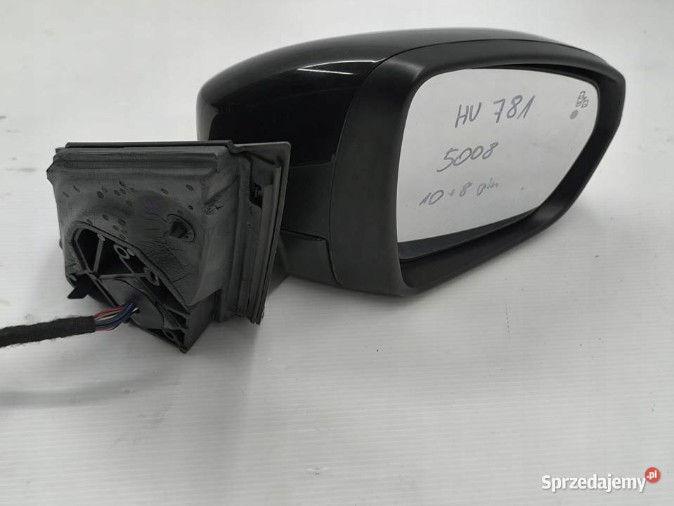 LUSTERKO PRAWY PRZÓD KTVD PEUGEOT 5008 II