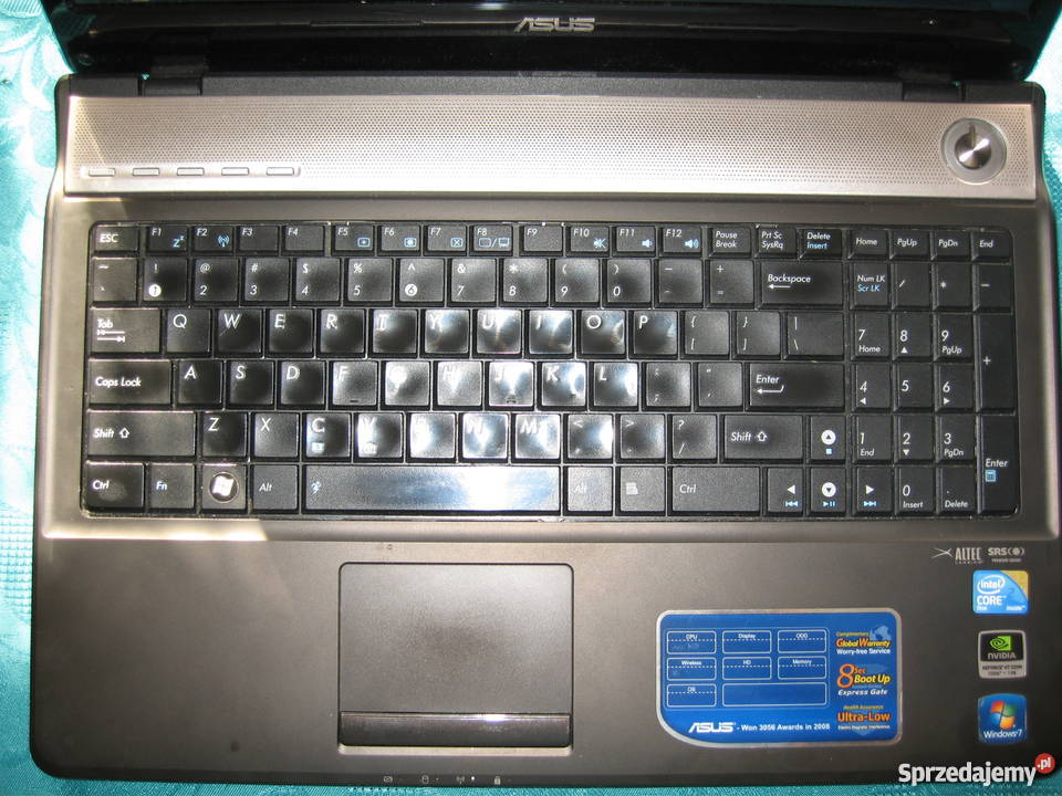 Laptop Asus Intel C2D t6600 4gb hdd320 idealny HDMI  małopolskie Niepołomice sprzedam