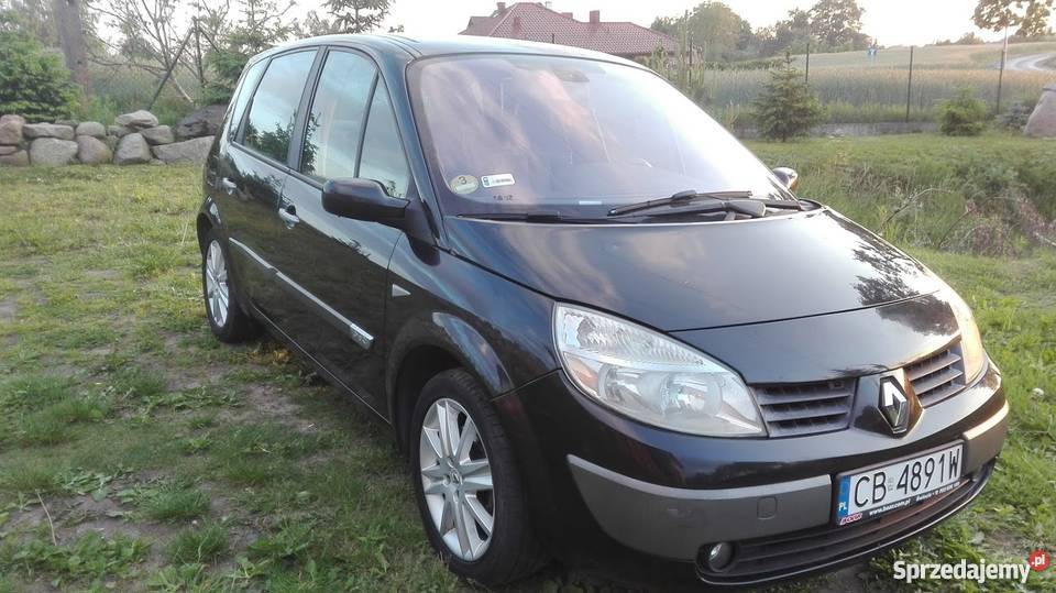 Renault Scenic II 19 dci bogato wyposażony ESP kujawsko-pomorskie