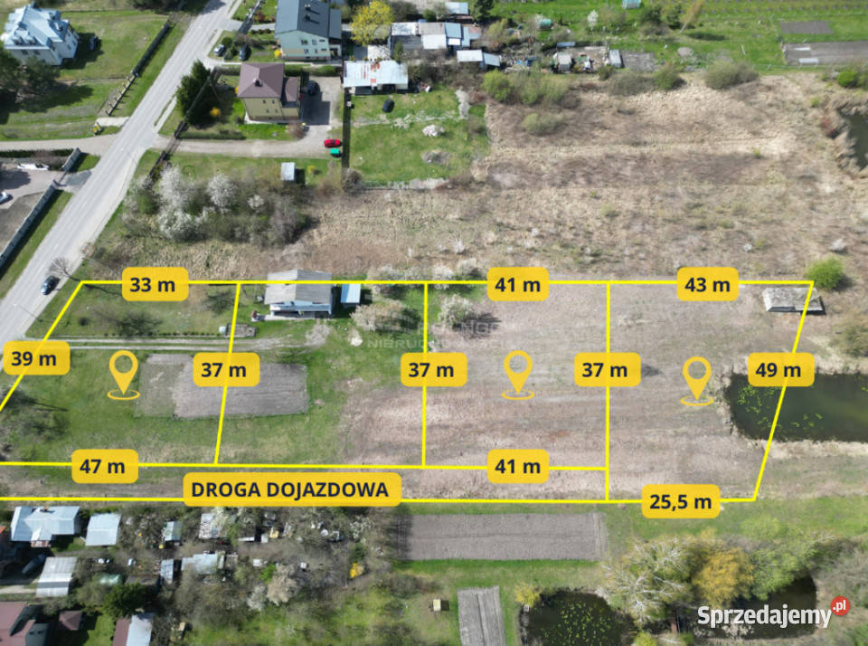 Działki budowlane Zielonej w Pokrówce Pokrówka