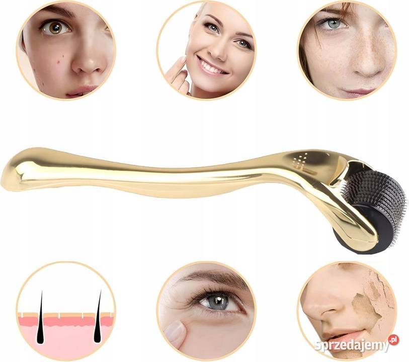 ROLLER DO TWARZY MASAŻER MEZOTERAPIA IGŁY 3W1 DO Sosnowiec