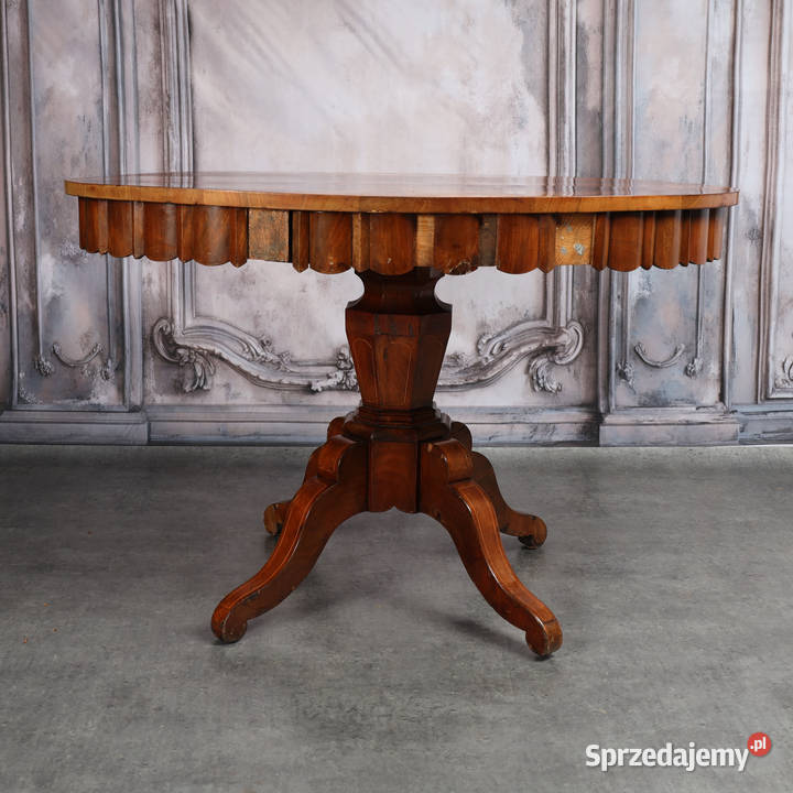 ARTexpert Stół stolik kawowy BIEDERMEIER z Antyki, Sztuka, Kolekcje Dobrzany