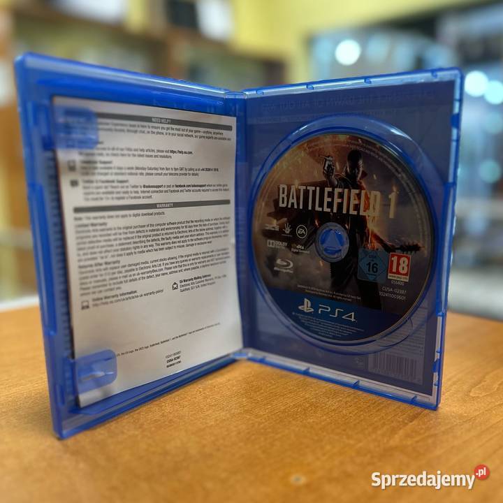 Gra na 4 Battlefield 1 Gry na konsole Elbląg sprzedam