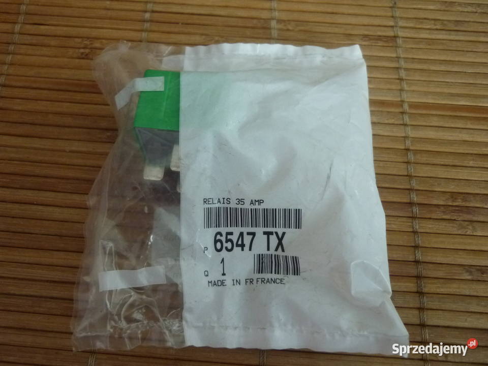 Przekaźnik wentylatora chłodnicy Citroen Peugeot Łódź