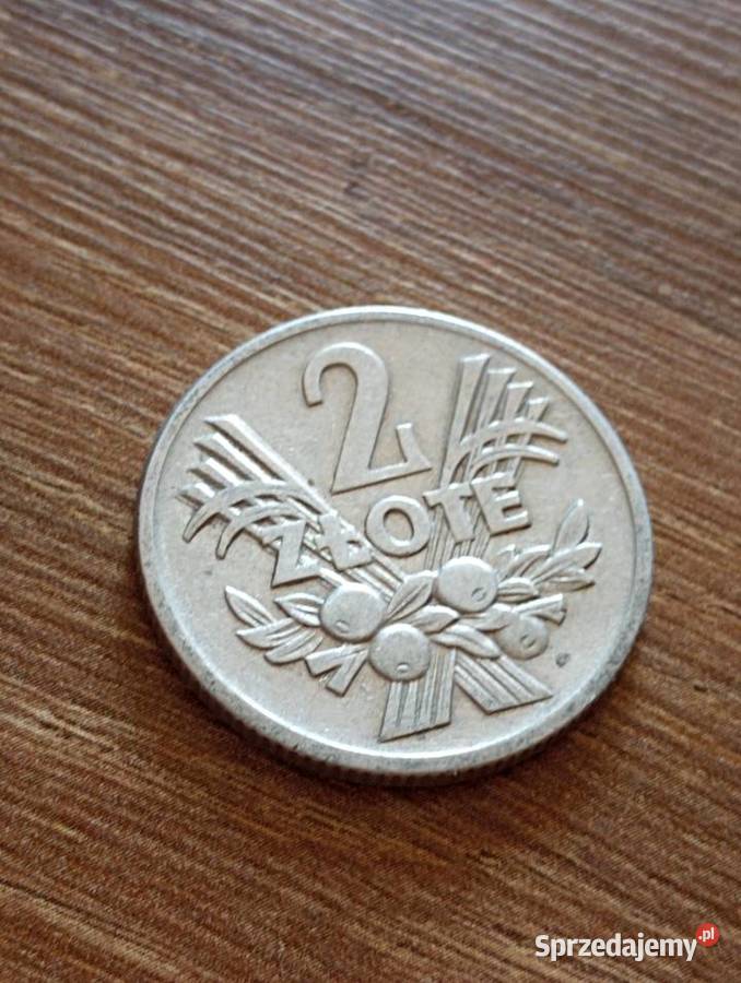 Sprzedam drugie 2 zl 1974 zzm Numizmatyka lubelskie Chełm