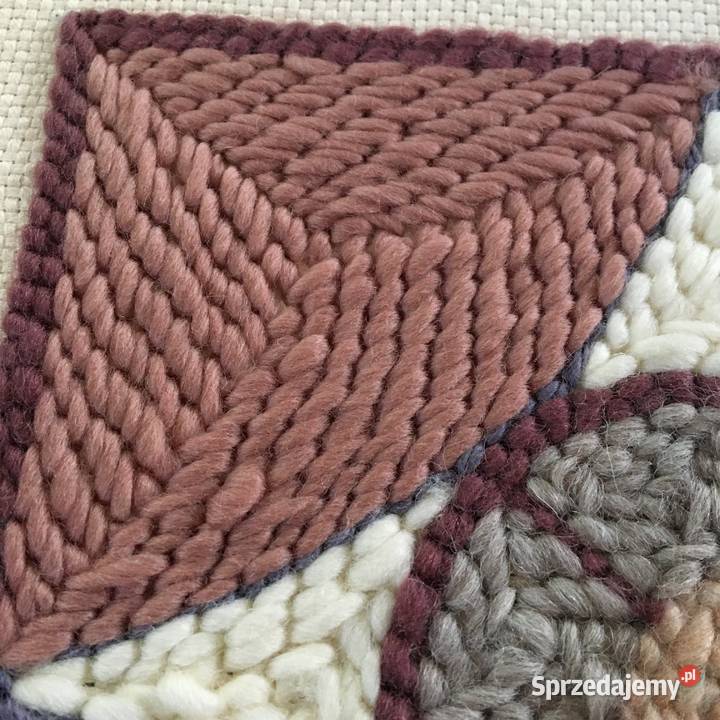 Ręjodzieło Obraz haft pętelkowy punch needle mazowieckie Warszawa