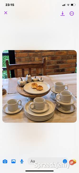 139 Zestaw kawowyśniadaniowy 18 elementów