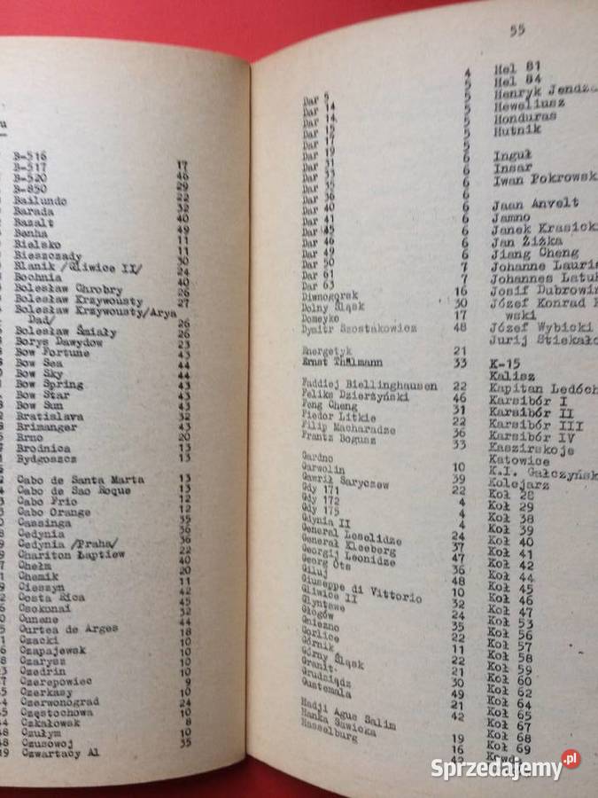 144 Katalog Statków Stoczni Szczecińskiej 1950 Szczecin sprzedam