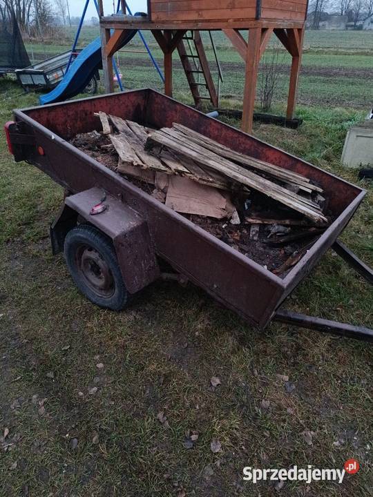 Przyczepka sam zarejestrowana 2 z 12 m Do samochodów osobowych Działoszyn