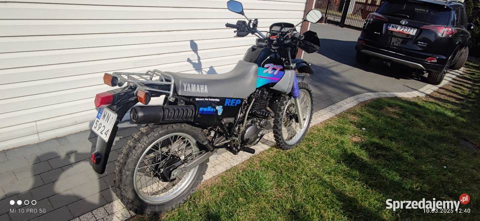 Yamaha XT 350 zarejestrowany w Polsce Warszawa
