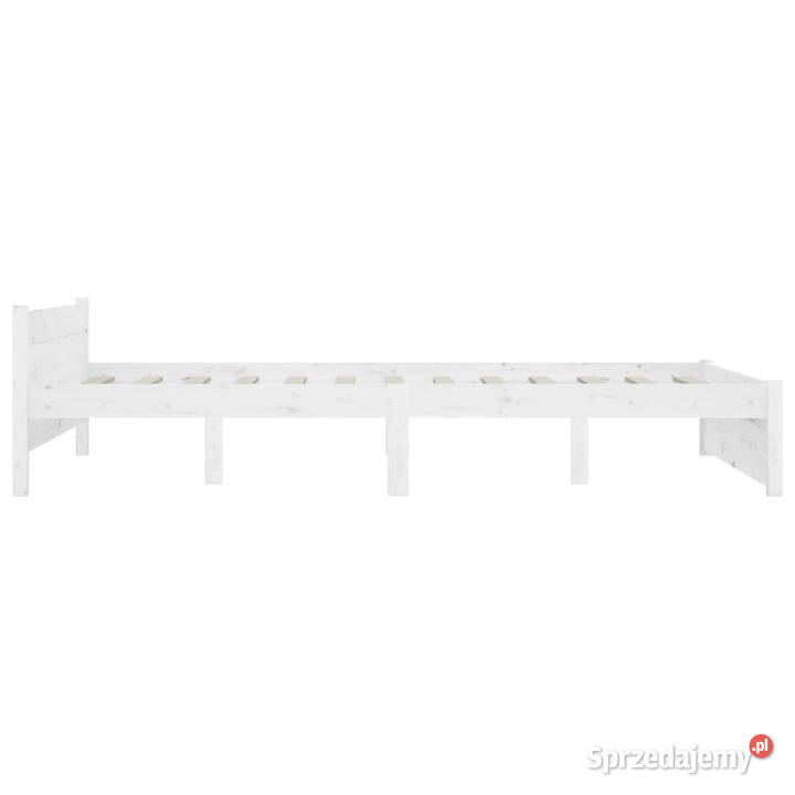 Rama łóżka z szufladami biała 160x200 WM3103570 Warszawa