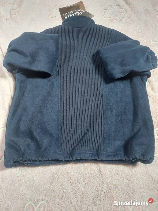 Kultowa bluza Hggb studioTundra Halfzip up niebieski Szprotawa