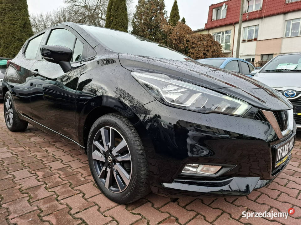 Nissan Micra Benzyna 90 Koni Navi Podgrzewane aluminiowe felgi Lublin