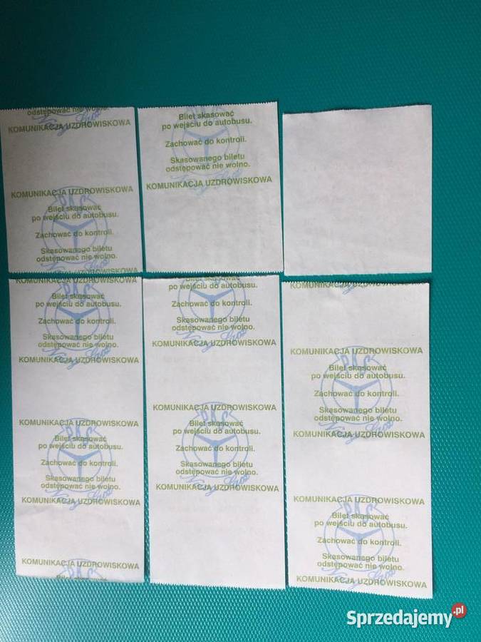 902 Bilety Komunikacji Nowy Sącz sprzedam