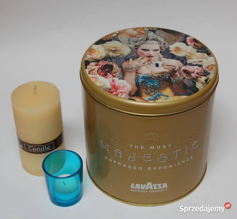 Duża puszka Lavazza Majestic limitowana vintage Akcesoria kuchenne Lublin