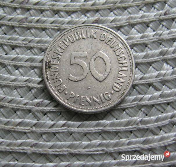 Niemcy 50 Pfennig 1969r F wielkopolskie Kalisz
