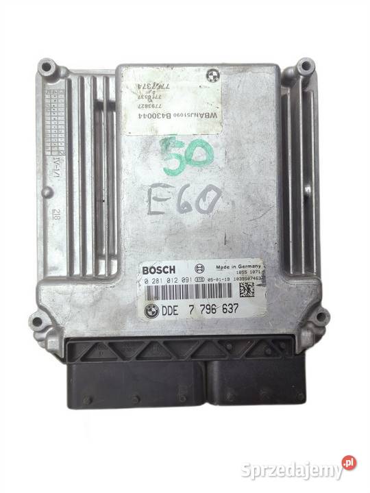BMW E60 E61 STEROWNIK SILNIKA DDE7796637 Przemęt