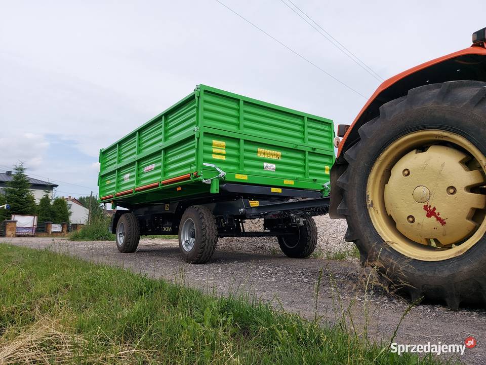 Przyczepa rolnicza wywrotka dwuosiowa 45t Łowicz