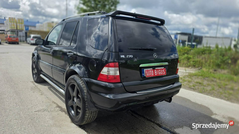 Mercedes ML 270 Duża Navi 4x4 automat xsenon Lębork